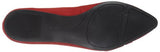Nine West Women's Seeya Suede Pointed Toe Flat